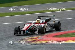 Maximilian Günther (GER) Prema Powerteam Dallara F312 - Mercedes-Benz,  30.07.2016. FIA F3 European Championship 2016, Round 7, Race 3, Spa, Belgium