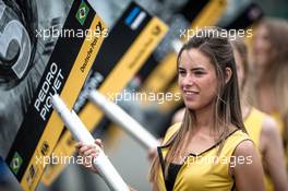 Grid girl,  30.07.2016. FIA F3 European Championship 2016, Round 7, Race 3, Spa, Belgium