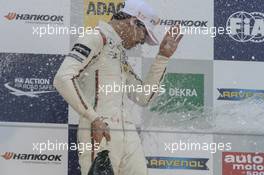 Podium, Lance Stroll (CAN) Prema Powerteam Dallara F312 - Mercedes-Benz, 10.09.2016. FIA F3 European Championship 2016, Round 8, Race 2, Nuerburgring, Germany