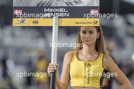 Grid girl, 11.09.2016. FIA F3 European Championship 2016, Round 8, Race 3, Nuerburgring, Germany