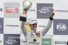 Podium, Maximilian Günther (GER) Prema Powerteam Dallara F312 - Mercedes-Benz, 11.09.2016. FIA F3 European Championship 2016, Round 8, Race 3, Nuerburgring, Germany