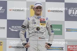 Podium, Maximilian Günther (GER) Prema Powerteam Dallara F312 - Mercedes-Benz, 11.09.2016. FIA F3 European Championship 2016, Round 8, Race 3, Nuerburgring, Germany