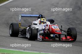 Ben Barnicoat (GBR) HitechGP Dallara F312 - Mercedes-Benz.  14.10.2016. FIA F3 European Championship 2016, Round 10, Qualifying, Hockenheimring, Germany