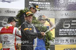 Podium: António Felix da Costa (PRT) Carlin Dallara Volkswagen. 20.11.2016. FIA Formula 3 World Cup Macau, Macau, China