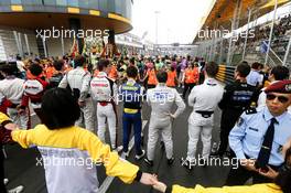 Drivers parade. 20.11.2016. FIA Formula 3 World Cup Macau, Macau, China