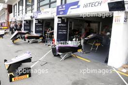 Hitech GP garages. 16.11.2016. FIA Formula 3 World Cup Macau, Macau, China