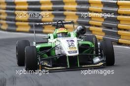 Alexander Sims (GBR) Double R Racing Dallara Mercedes. 17.11.2016. FIA Formula 3 World Cup Macau, Macau, China
