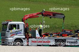 Gustav Malja (SWE) Rapax 01.07.2016. GP2 Series, Rd 4, Spielberg, Austria, Friday.