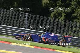 Sergio Canamasas (ESP) Carlin 26.08.2016. GP2 Series, Rd 8, Spa-Francorchamps, Belgium, Friday.