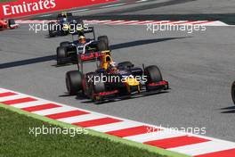 Race 2, Pierre Gasly (FRA) PREMA Racing 15.05.2016. GP2 Series, Rd 1, Barcelona, Spain, Sunday.