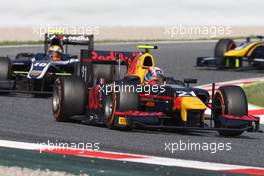 Race 2, Pierre Gasly (FRA) PREMA Racing 15.05.2016. GP2 Series, Rd 1, Barcelona, Spain, Sunday.