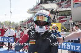 Race 2, 2nd position Pierre Gasly (FRA) PREMA Racing 15.05.2016. GP2 Series, Rd 1, Barcelona, Spain, Sunday.