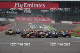 Race 1, Pierre Gasly (FRA) PREMA Racing 09.07.2016. GP2 Series, Rd 5, Silverstone, England, Saturday.