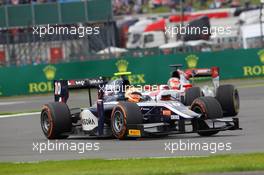Race 1, Artem Markelov (Rus) Russian Time 09.07.2016. GP2 Series, Rd 5, Silverstone, England, Saturday.