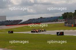 Free Practice, Jordan King (GBR) Racing Engineering 08.07.2016. GP2 Series, Rd 5, Silverstone, England, Friday.