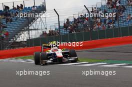 Free Practice, Luca Ghiotto (ITA) Trident 08.07.2016. GP2 Series, Rd 5, Silverstone, England, Friday.