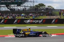 Free Practice, Nicolas Latifi (CAN) Dams 08.07.2016. GP2 Series, Rd 5, Silverstone, England, Friday.