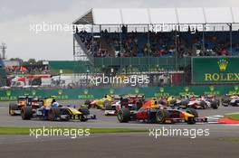 Race 1, Pierre Gasly (FRA) PREMA Racing 09.07.2016. GP2 Series, Rd 5, Silverstone, England, Saturday.