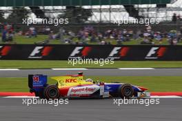 Free Practice,  Philo Paz Armand (IDN) Trident 08.07.2016. GP2 Series, Rd 5, Silverstone, England, Friday.