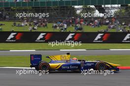 Free Practice, Alex Lynn (GBR) Dams 08.07.2016. GP2 Series, Rd 5, Silverstone, England, Friday.