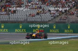 Qualifying, Pierre Gasly (FRA) PREMA Racing 29.07.2016. GP2 Series, Rd 7, Hockenheim, Germany, Friday.