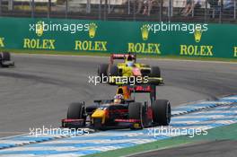 Race 2, Pierre Gasly (FRA) PREMA Racing 31.07.2016. GP2 Series, Rd 7, Hockenheim, Germany, Sunday.