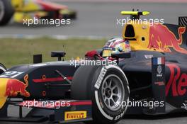 Free Practice, Pierre Gasly (FRA) PREMA Racing 29.07.2016. GP2 Series, Rd 7, Hockenheim, Germany, Friday.