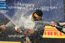 Race 1, Pierre Gasly (FRA) PREMA Racing race winner 23.07.2016. GP2 Series, Rd 6, Budapest, Hungary, Saturday.