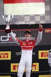 Race 1,  Charles Leclerc (MON) ART Grand Prix race winner 14.05.2016. GP3 Series, Rd 1, Barcelona, Spain, Saturday.