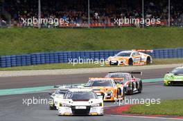 #34 Car Collection Motorsport, Audi R8 LMS: Isaac Tutumlu Lopez, Kelvin van der Linde.15.-17.04.2016, ADAC GT-Masters, Round 1, Motorsport Arena Oschersleben, Germany.