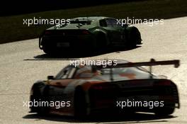 #16 GRT Grasser-Racing-Team, Lamborghini Huracán GT3: Luca Stolz, Gerhard Tweraser.15.-17.04.2016, ADAC GT-Masters, Round 1, Motorsport Arena Oschersleben, Germany.