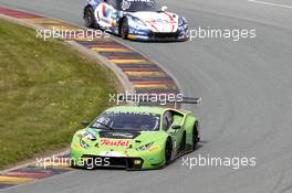 #63 GRT Grasser-Racing-Team, Lamborghini Huracán GT3: Rolf Ineichen, Christian Engelhart.30.04.-01.05.2016, ADAC GT-Masters, Round 2, Sachsenring, Germany.