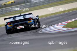 #67 Attempto Racing Team, Lamborghini Huracán GT3: Daniel Zampieri, Patric Niederhauser. 03.-05.06.2016, ADAC GT-Masters, Round 3, Lausitzring, Germany.