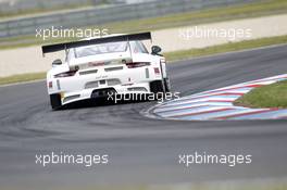 #99 Precote Herberth Motorsport Porsche 911 GT3 R: Robert Renauer, Martin Ragginger. 03.-05.06.2016, ADAC GT-Masters, Round 3, Lausitzring, Germany.