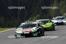 #5 HB Racing Lamborghini Huracán GT3: Norbert Siedler, Jaap van Lagen. 22.-24.07.2016, ADAC GT-Masters, Round 4, Spielberg, Austria.