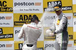 Podium: #17 KÜS TEAM 75 Bernhard, Porsche 911 GT3 R: Kévin Estre. 22.-24.07.2016, ADAC GT-Masters, Round 4, Spielberg, Austria.