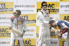 Podium: #17 KÜS TEAM 75 Bernhard, Porsche 911 GT3 R: David Jahn, Kévin Estre 22.-24.07.2016, ADAC GT-Masters, Round 4, Spielberg, Austria.