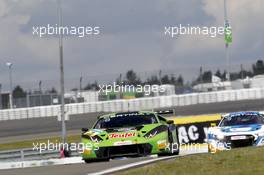 #16 GRT Grasser-Racing-Team, Lamborghini Huracán GT3: Luca Stolz,  Mirko Bortolotti.05.-07.08.2016, ADAC GT-Masters, Round 5, Nürburgring, Germany.