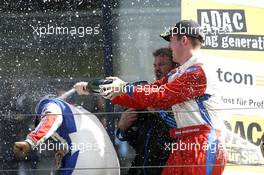 Podium: #19 Schubert Motorsport, BMW M6 GT3: Claudia Hürtgen, Jeroen Den Boer.19.-21.08.2016, ADAC GT-Masters, Round 6, Zandvoort, Netherlands.