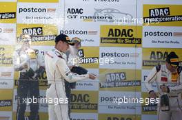 Podium: #17 KÜS TEAM 75 Bernhard, Porsche 911 GT3 R: David Jahn, Kévin Estre.19.-21.08.2016, ADAC GT-Masters, Round 6, Zandvoort, Netherlands.