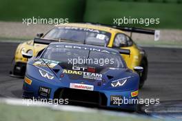 #66 Attempto Racing Team, Lamborghini Huracán GT3: Emil Lindholm, Andre Gies. 30.09.-02.10.2016, ADAC GT-Masters, Round 7, Hockenheim, Germany.