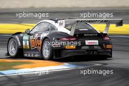#36 bigFM Racing Team Schütz Motorsport, Porsche 911 GT3 R: Marvin Dienst, Christopher Zanella. 30.09.-02.10.2016, ADAC GT-Masters, Round 7, Hockenheim, Germany.