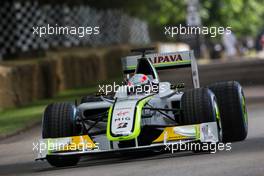 Brawn-Mercedes BGP 001 - Martin Brundle 24-26.06.2016 Goodwood Festival of Speed, Goodwood, England