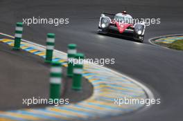 5, Toyota Racing,Toyota TS 050 Hybrid, Anthony Davidson, Sebastien Buemi, Kazuki Nakajima 05.06.2016. Le Mans 24 Hours Test Day, Le Mans, France.