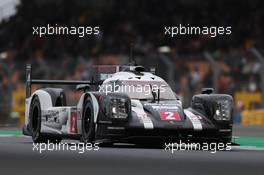 2, Porsche Team,Porsche 919 Hybrid, Romain Dumas, Neel Jani, Marc Lieb 05.06.2016. Le Mans 24 Hours Test Day, Le Mans, France.
