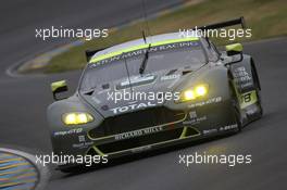 97, Aston Martin Racing, Aston Martin Vantage, Richie Stanaway, Fernando Rees, Jonathan Adam, 05.06.2016. Le Mans 24 Hours Test Day, Le Mans, France.