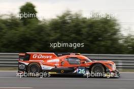 Roman Rusinov (RUS) / Will Stevens (GBR) / Rene Rast (GER) #26 G-Drive Racing Oreca 05 Nissan. 15.06.2016. FIA World Endurance Championship Le Mans 24 Hours, Practice and Qualifying, Le Mans, France. Wednesday.