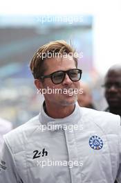 Brad Pitt (USA) Actor. 19.06.2016. FIA World Endurance Championship Le Mans 24 Hours, Race, Le Mans, France. Saturday.