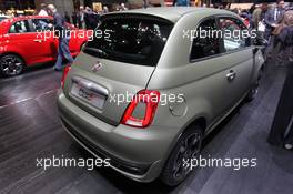 Fiat 500S 01-02.03.2016. Geneva International Motor Show, Geneva, Switzerland. www.xpbimages.com, EMail: requests@xpbimages.com - copy of publication required for printed pictures. Every used picture is fee-liable. © Copyright: Photo4 / XPB Images