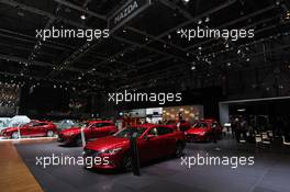 Mazda Stands 01-02.03.2016. Geneva International Motor Show, Geneva, Switzerland. www.xpbimages.com, EMail: requests@xpbimages.com - copy of publication required for printed pictures. Every used picture is fee-liable. © Copyright: Photo4 / XPB Images